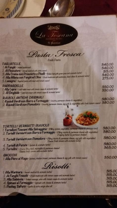 la toscana davao city menu|La Toscana restaurant, Davao City, 1059 Arellano St .